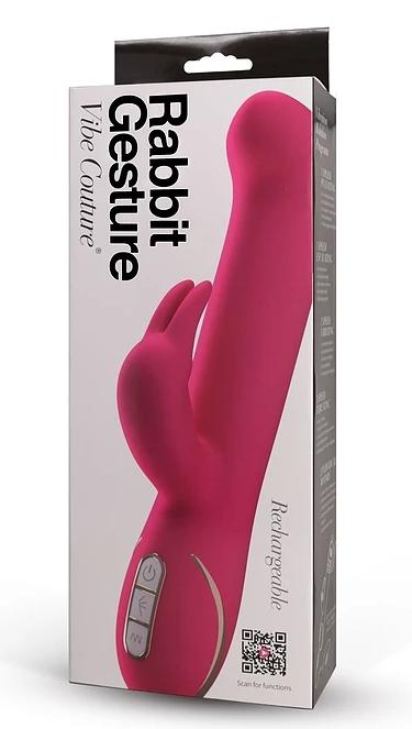 Vibe Couture Rabbit Gesture Pink - Just for you desires