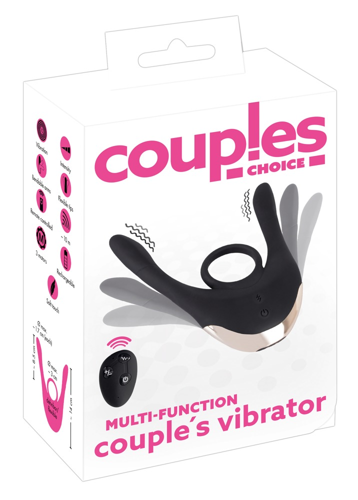 Couples Choice Multi Function Couple's Vibrator - Just for you desires