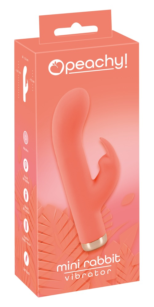 Peachy! Mini Rabbit Vibrator - Just for you desires