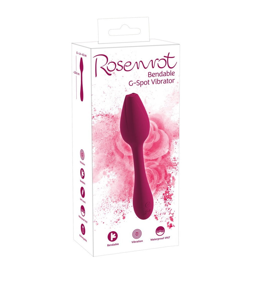 Rose Bendable G Spot Vibrator - Just for you desires