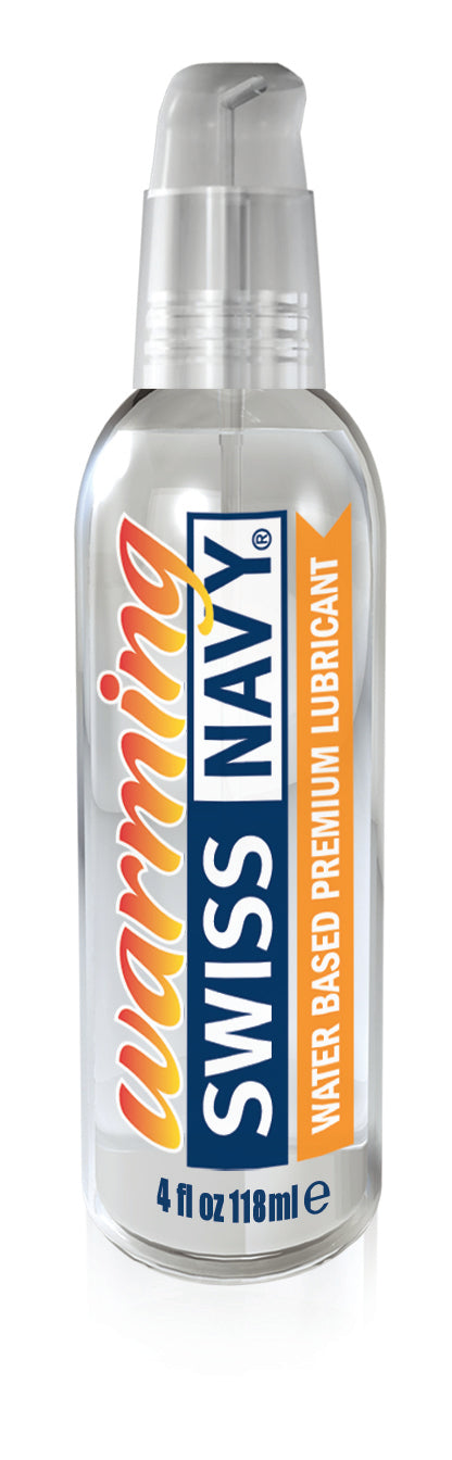 Swiss Navy Warming Water Based Lubricant 4 Fl. Oz - Just for you desires