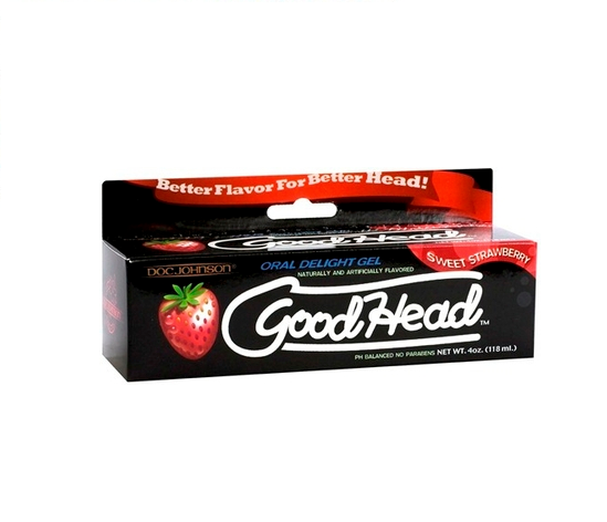 Good Head Gel Strawberry 4 Oz. - Just for you desires