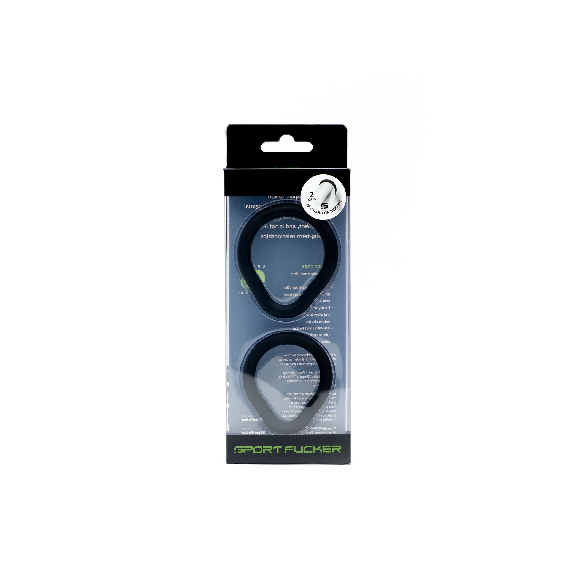 Epic Hard on Kit by Sport Fucker 2 Pk Black - Just for you desires