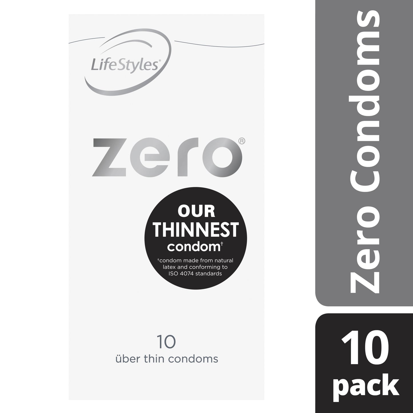 LifeStyles Zero 10 Condoms - Just for you desires