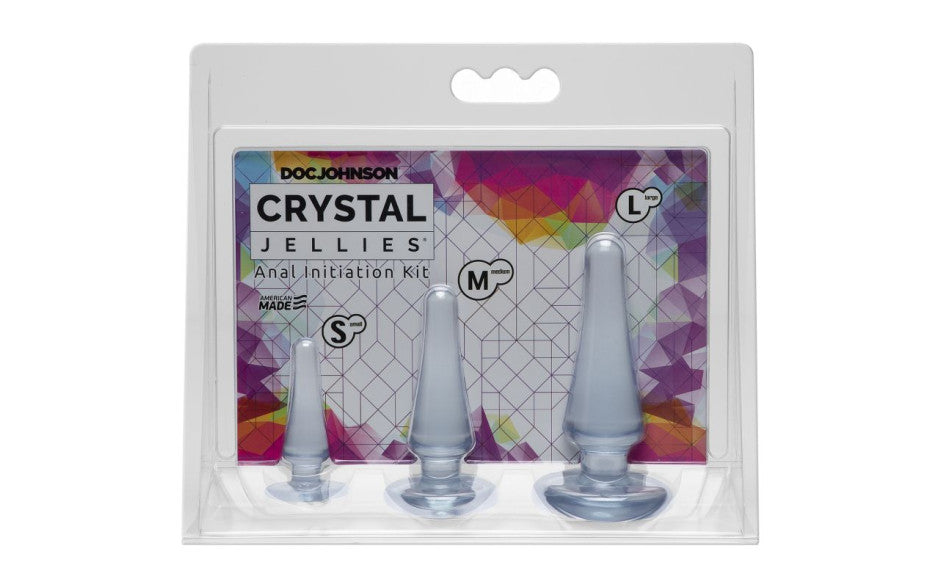 Anal Initiation Kit Clear - Just for you desires