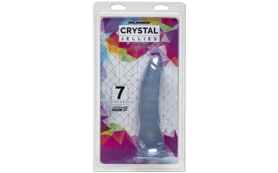 Crystal Jellies 7'' Thin Dong - Just for you desires
