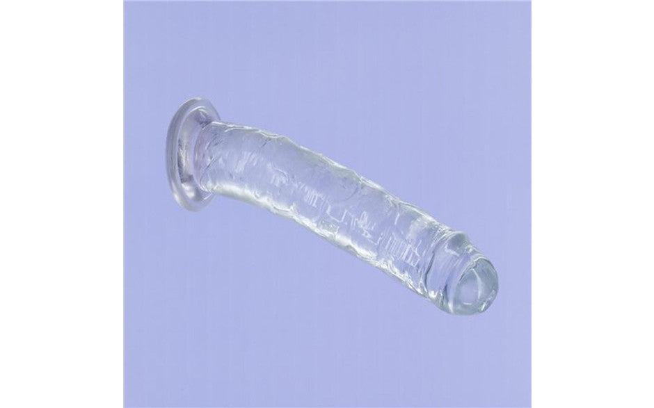 Crystal Dildo Straight 9in Clear - Just for you desires