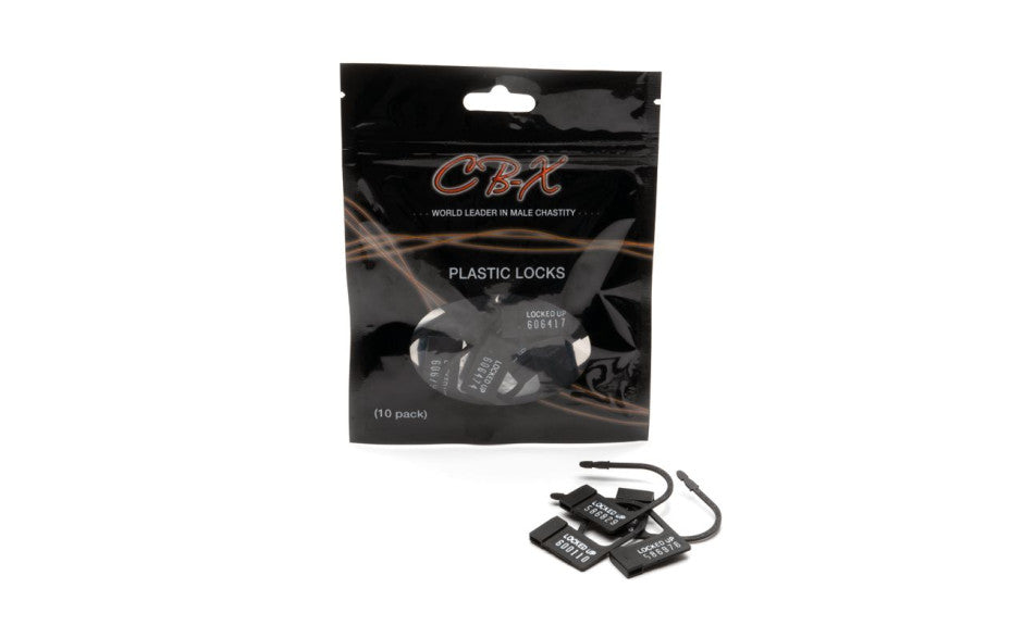 Cockcage Plastic Locks 10pc - Just for you desires