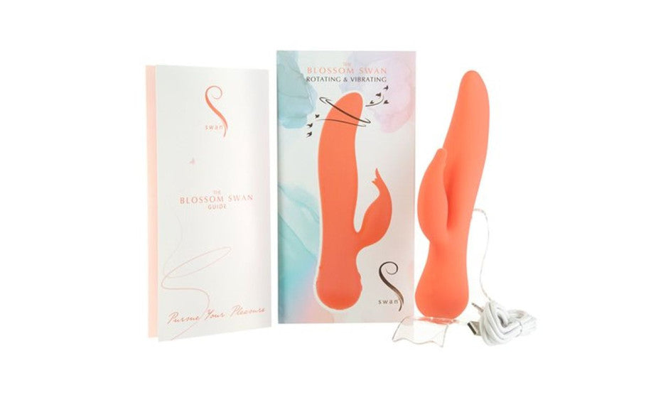 Blossom Swan Rabbit Vibrator