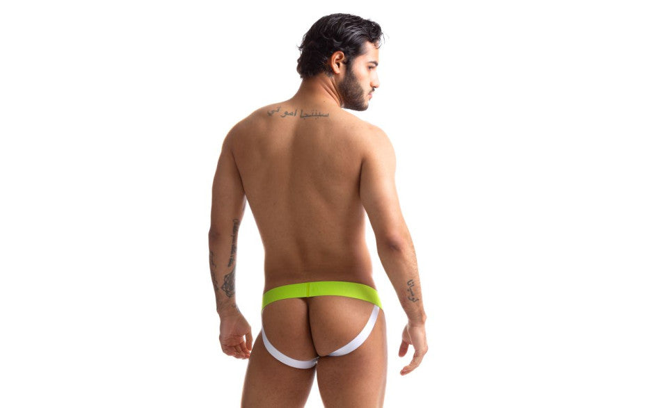 Jersey Jock Green/White - Just for you desires