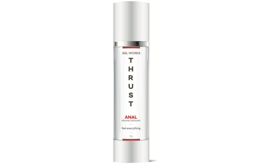 Wet Stuff Thrust - Anal Silicone Lubricant - 90 gram Airless Bottle - Just for you desires