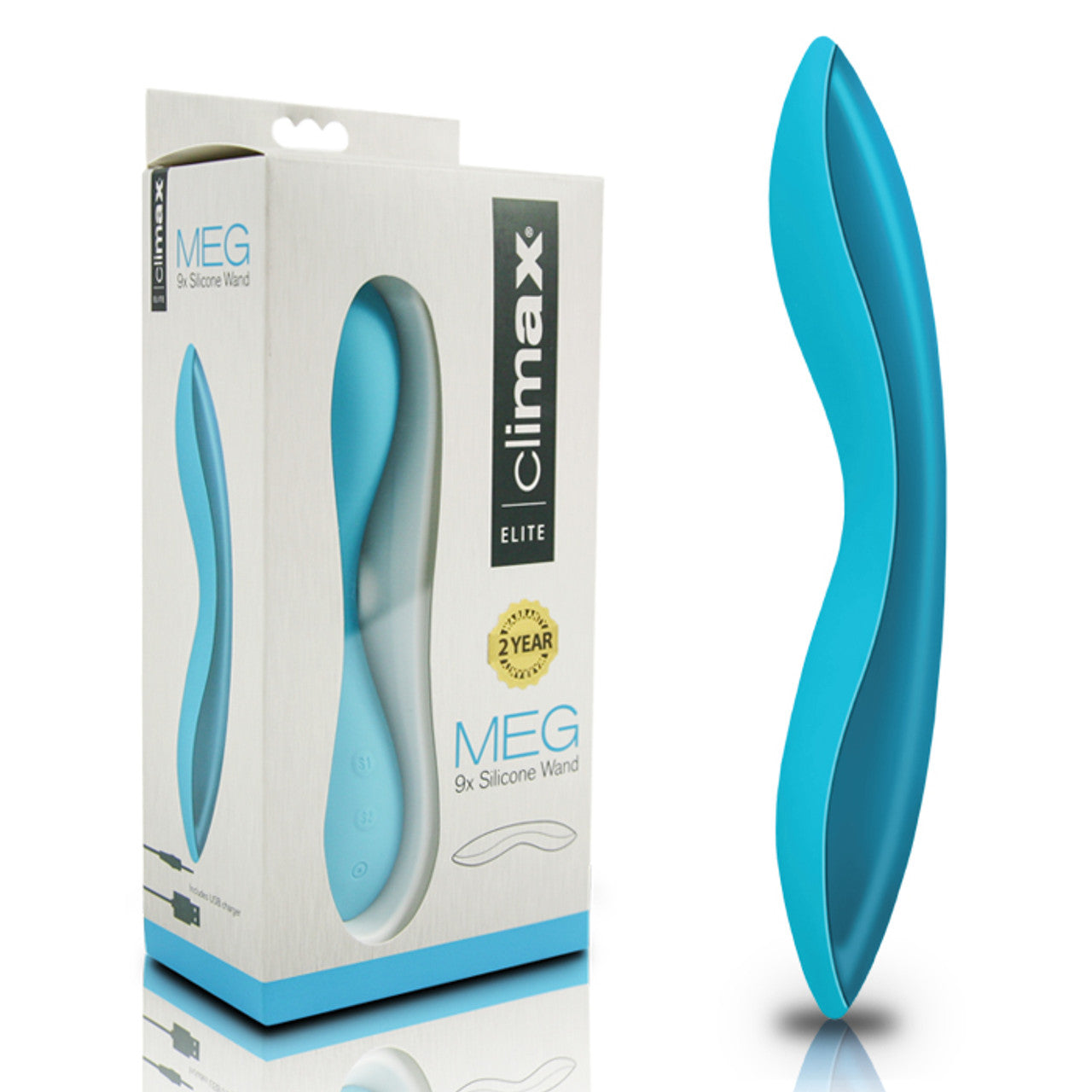 167751 - Climax Elite Meghan 9X Silicone Wand - Just for you desires