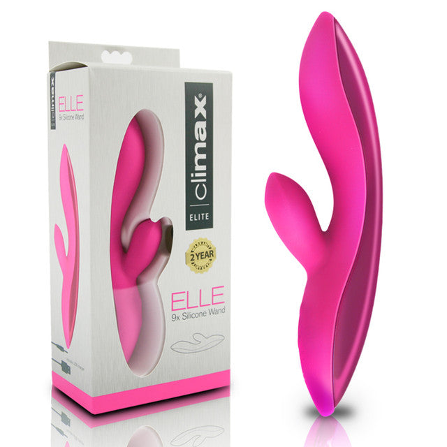 167756 - Climax Elite ELLE 9x Silicone Wand - Just for you desires