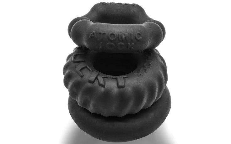 Oxballs Bonemaker 3 Pack Boner Cockring Kit Plus+Silicone™ Special Edition Night - Just for you desires