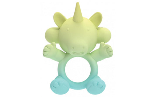 Wet Dreams Ultra 20 Mode USB Silicone UniHorn Cock Ring - Just for you desires