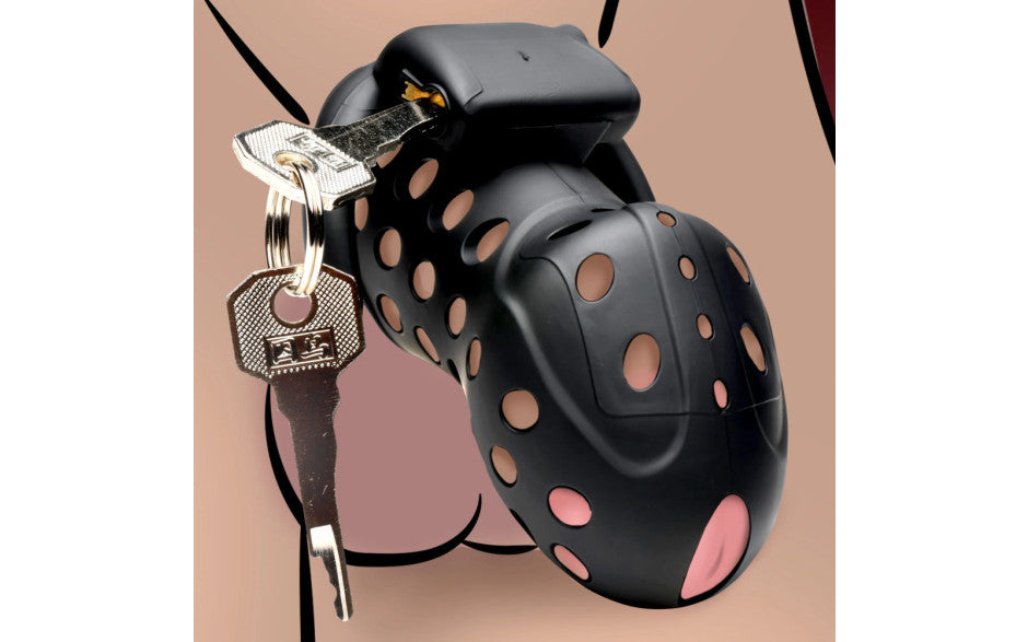Lock Down Chastity Cage - Just for you desires