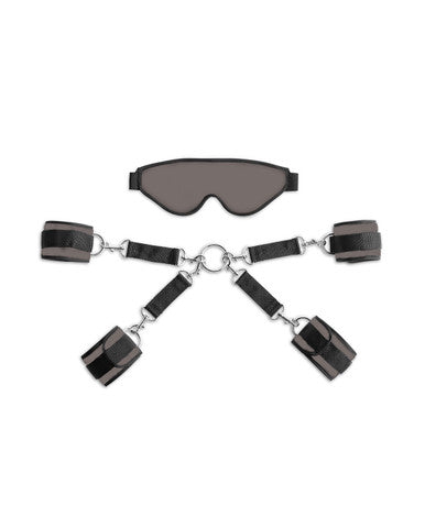 187998 - Bond Deluxe Cuff And Blindfold Kit - Just for you desires