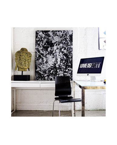 188025 - Love Is Art Premium Black/Silver - Just for you desires