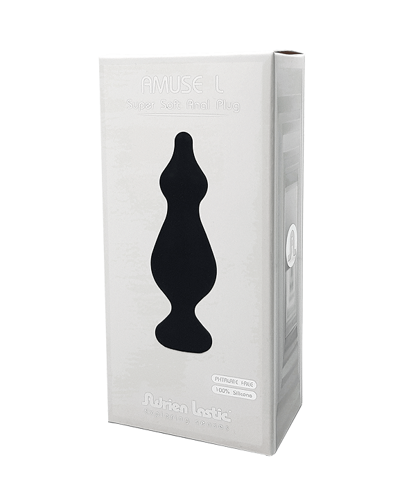 Adrien Lastic Amuse Black Silicone Plug L - Just for you desires
