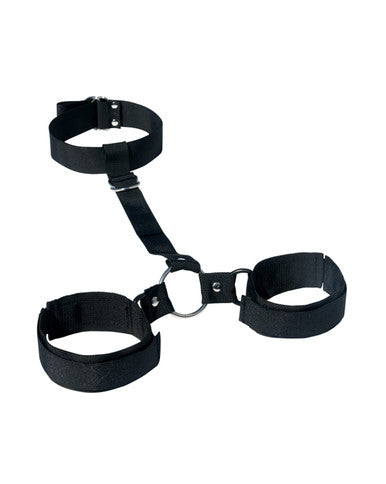 207786 - Sex & Mischief Shadow Neck And Wrist Restraint - Just for you desires