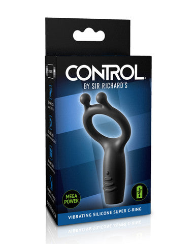 215399 - Control By Sir Richard Vibrating Silicone Super C-Ring - Just for you desires