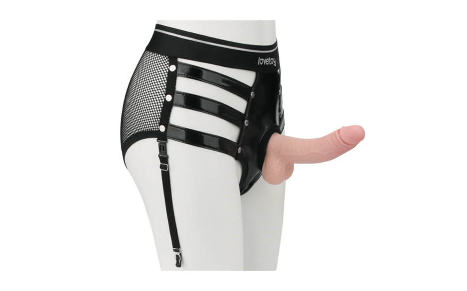 Rebellion Reign Iconic Harness Strap on Set M/L - Just for you desires