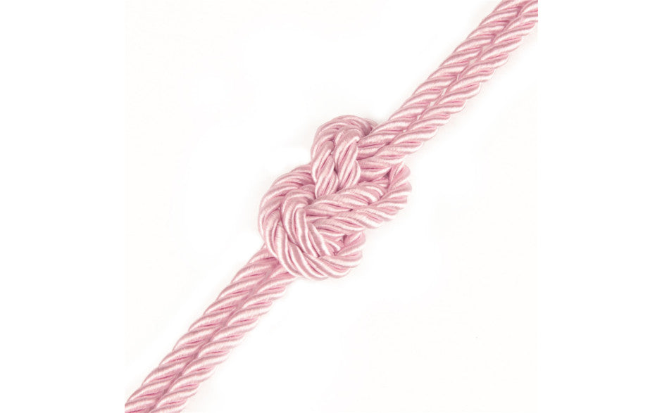 Rebellion Reign Rose 10m Silky Bondage Rope Pink