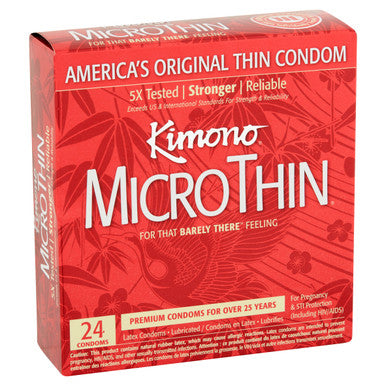 217333 - Kimono Microthin Ultra Thin - 24 Pack - Just for you desires