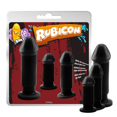 222347 - Evil Dark Dildo Kit - 3 Set - Just for you desires