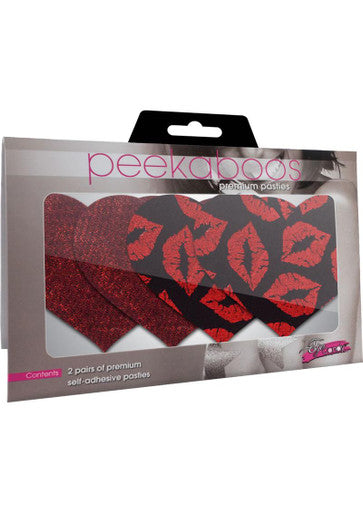 224174 - Pure Passion Heart Pasties - Just for you desires