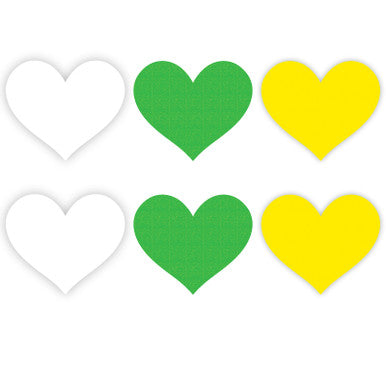 224201 - Neon Heart Pasties - Just for you desires