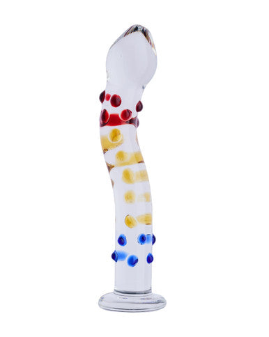 230433 - Lucent Proud Glass Massager - 7 Inch - Just for you desires
