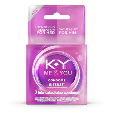 230757 - K Y Me And You Condoms - 3 Pack - Just for you desires