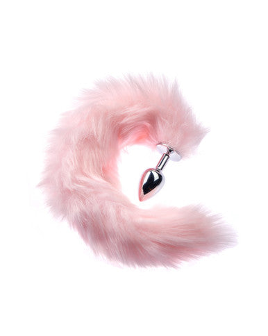 232021 - Kinki Range Bushy Tail Skeleton Fur Butt Plug - 2.9 Inch - Just for you desires
