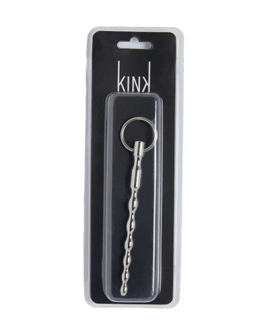 232114 - Kinki Range Stainless Steel Twisted Penis Plug - 5.3 Inch - Just for you desires