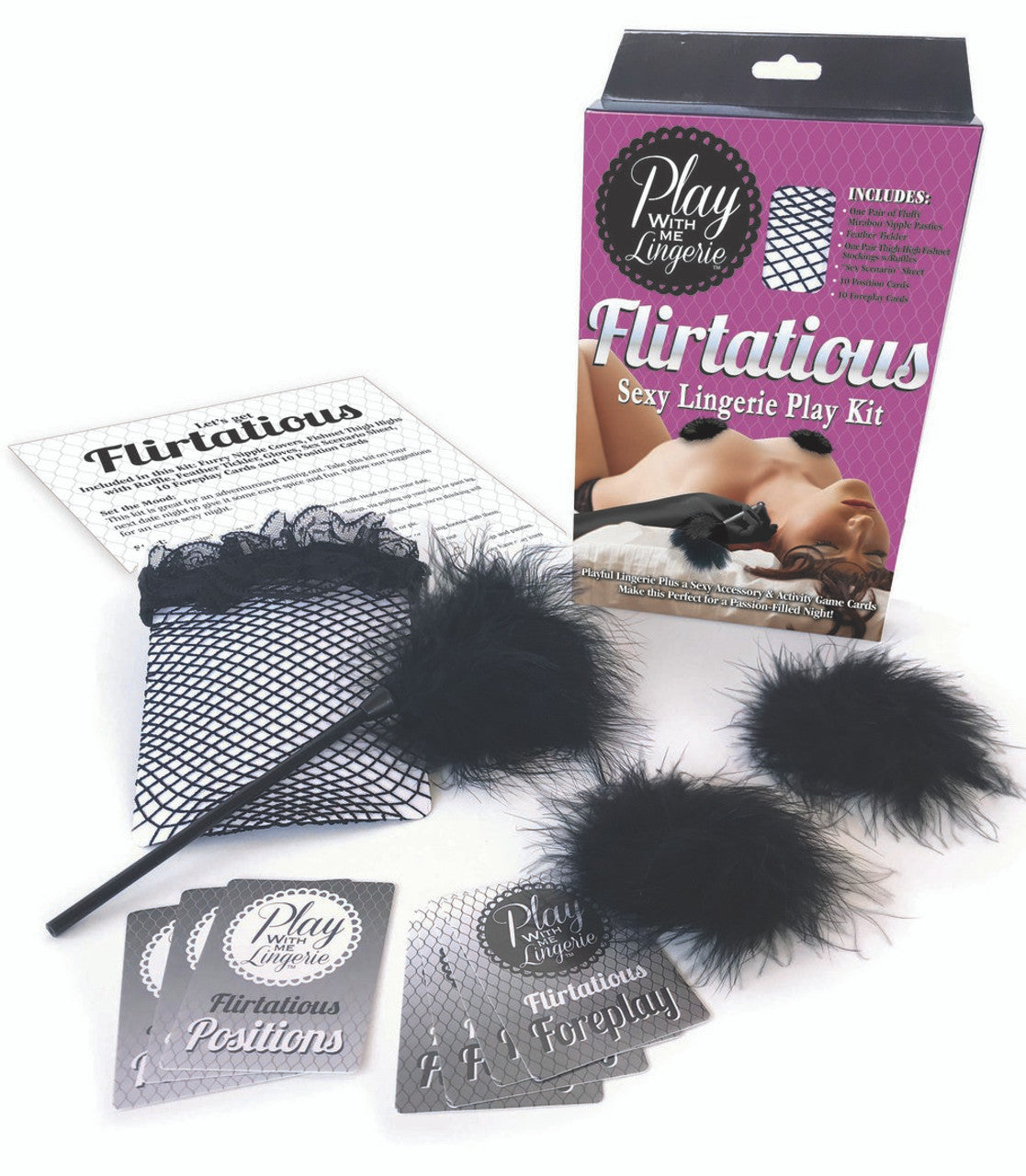 242620 - Play With Me Flirtatious Lingerie Play Kit - Just for you desires
