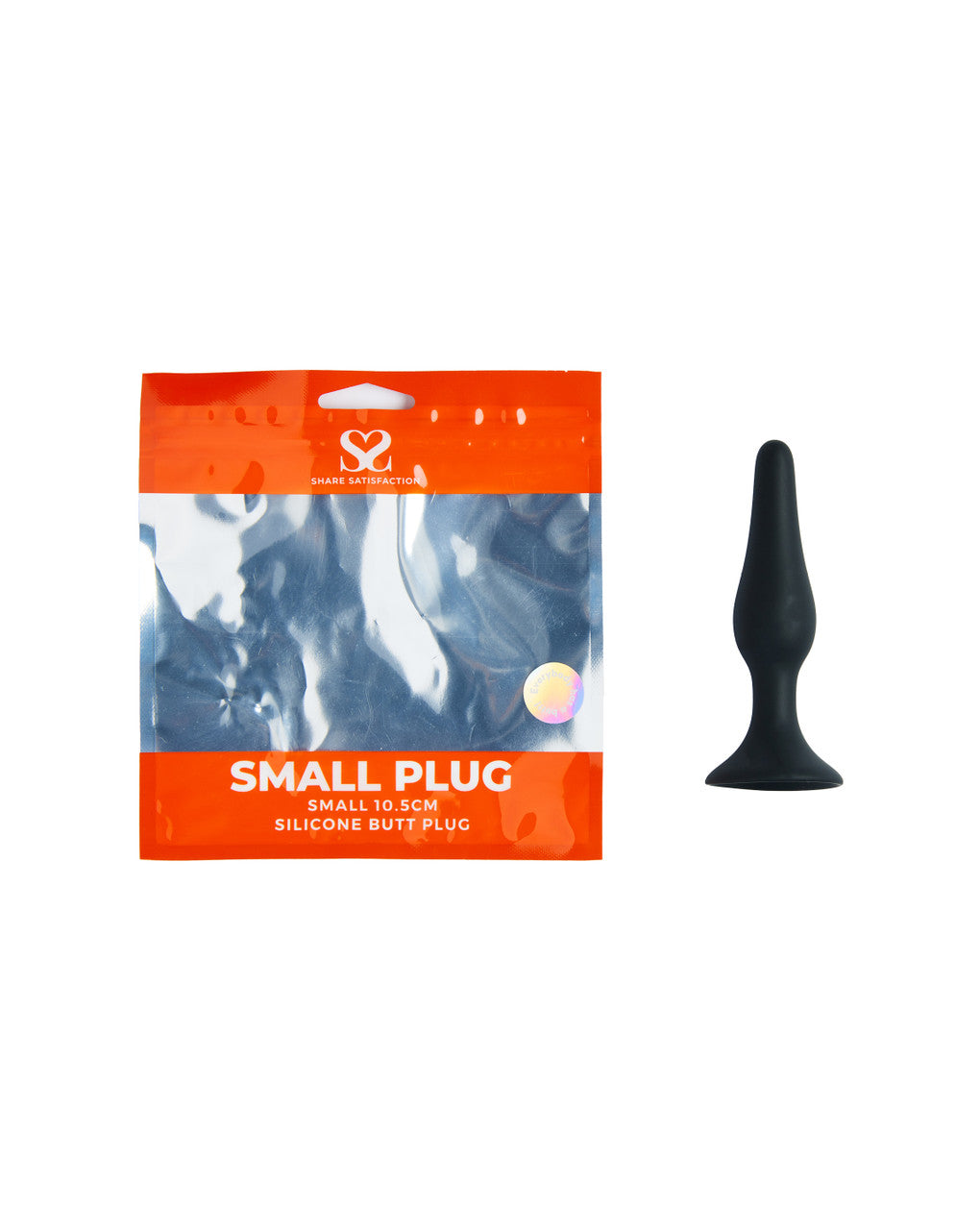 244345 - Share Satisfaction Small Silicone Butt Plug - Just for you desires