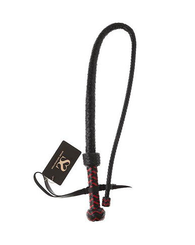 245113 - Bound X Leather Knot Tail Whip - Just for you desires