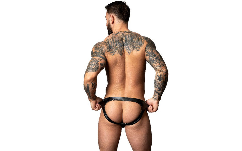 Male Power Moonshine Jock Strap Black - Just for you desires
