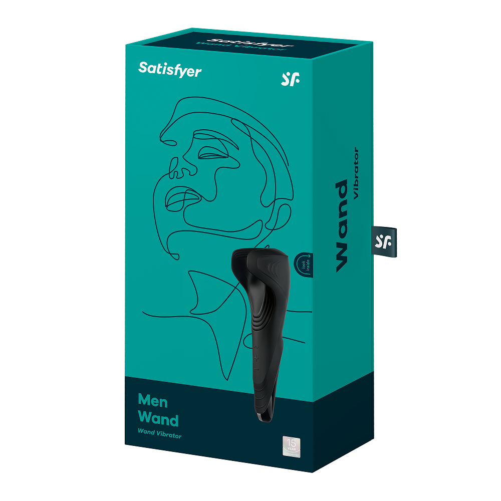 Satisfyer Men Wand Black - Just for you desires