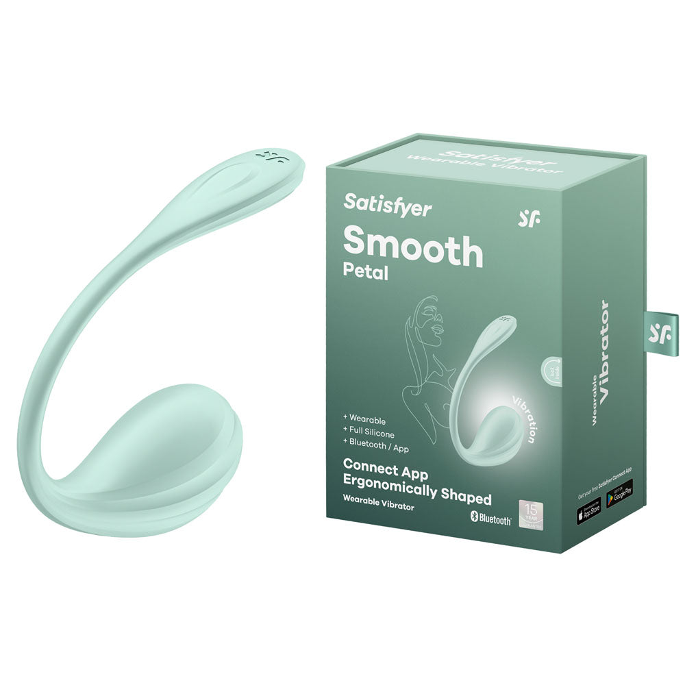 Satisfyer Smooth Petal Connect App Mint - Just for you desires