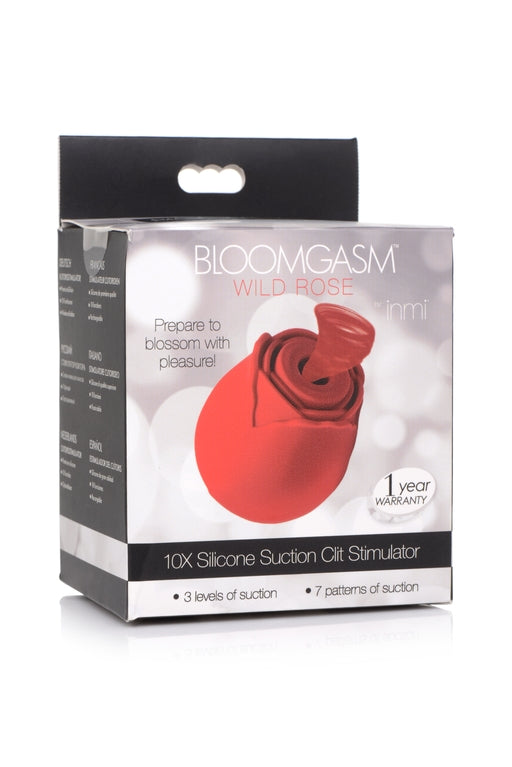 Inmi Bloomgasm 10 X Silicone Suction Clit Stimulator - Just for you desires