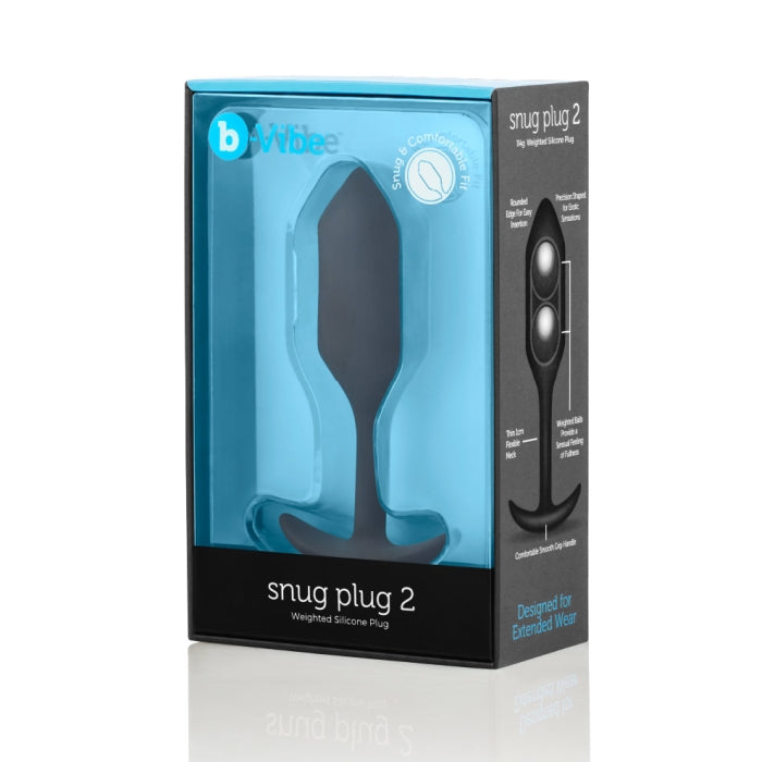 B Vibe Snug Plug 2 Black - Just for you desires