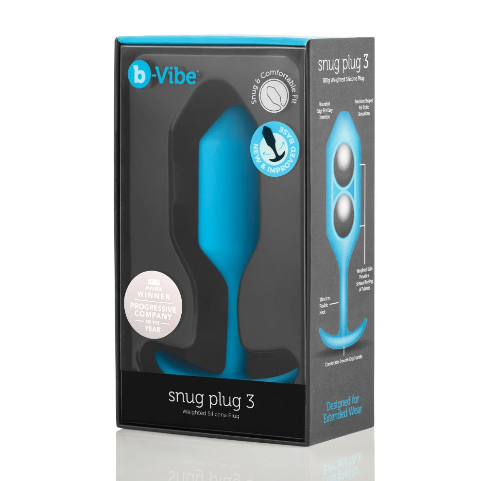 B Vibe Snug Plug 3 Teal - Just for you desires