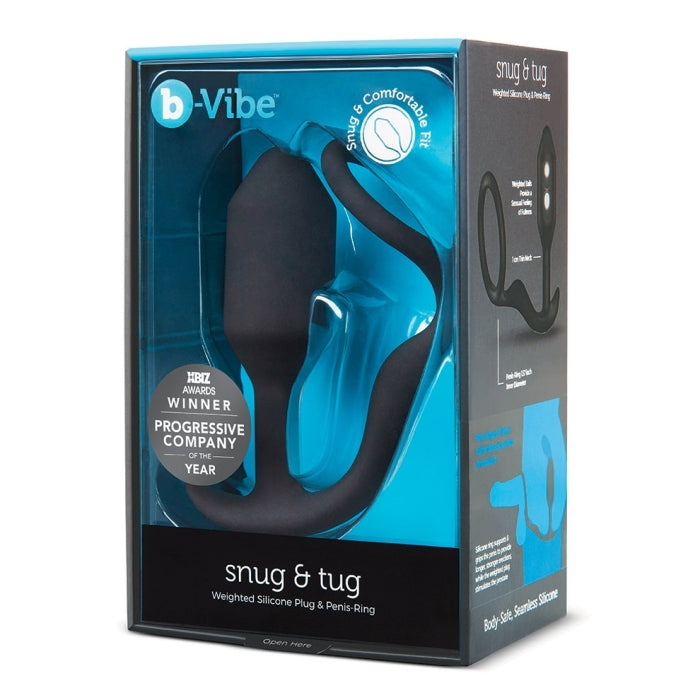 B Vibe Snug & Tug Black - Just for you desires