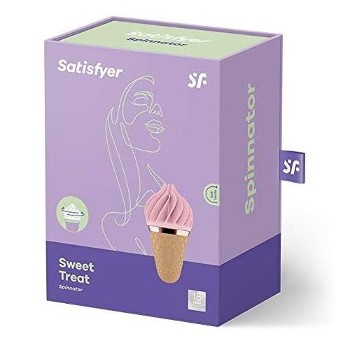 Satisfyer Sweet Treat Pink/Brown - Just for you desires