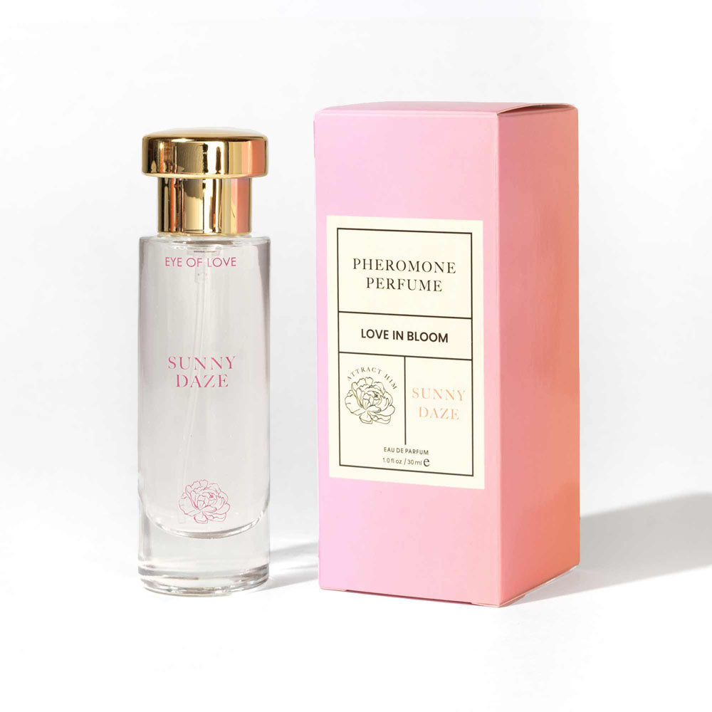 Eye Of Love Love In Bloom Sunny Daze Pheromone Perfume - 30ml - Floral & Citrus Scented Pheromone Parfum for Women to attract Men - 30 ml Spray - Just for you desires
