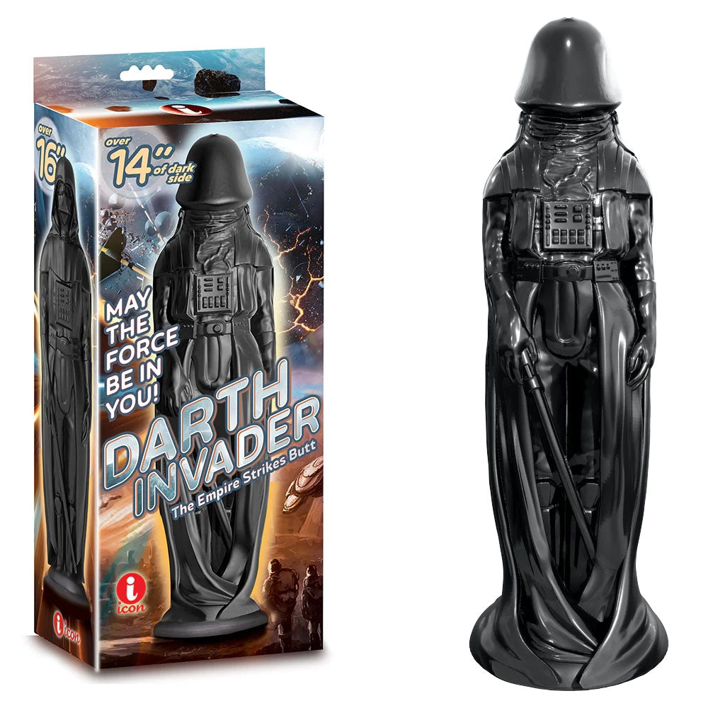 Darth Invader - Black 35.5 cm (14'') Dong - Just for you desires
