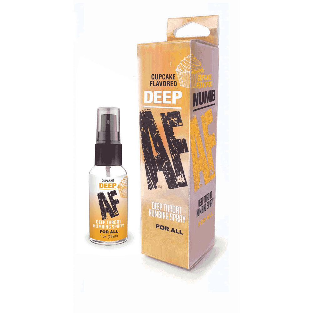 Deep AF - Cupcake - Cupcake Flavoured Deep Throat Spray - 29 ml - Just for you desires