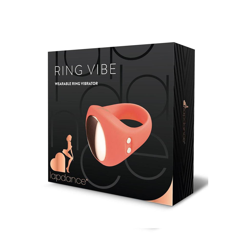 LAPDANCE Ring Vibe Wearable Ring Vibrator - Pink USB Rechargeable Ring Vibrator - Just for you desires